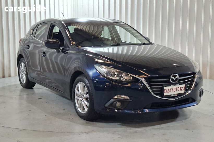 Blue 2015 Mazda 3 Hatchback Maxx