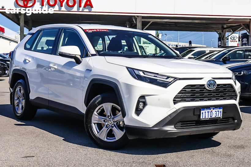 White 2024 Toyota RAV4 SUV GX 4X4