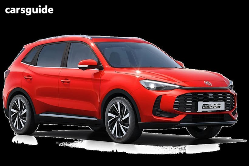 Red 2024 MG ZS Wagon Essence Hybrid+