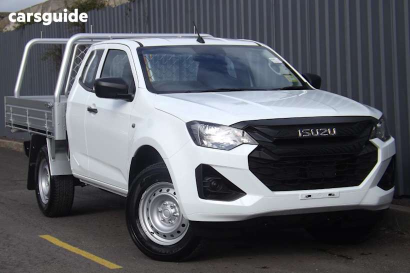 White 2025 Isuzu D-MAX Ute Tray SX HIGH RIDE R