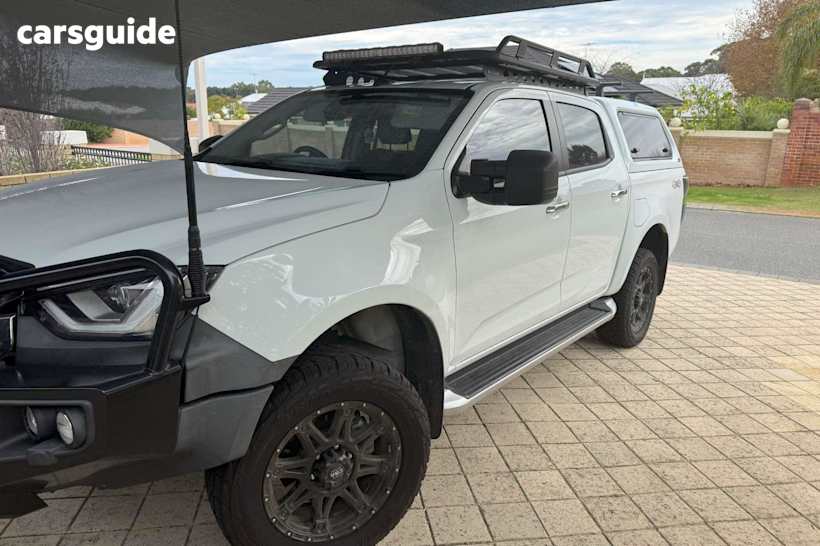 White 2022 Isuzu D-MAX Ute Tray LS-U+ 4X4
