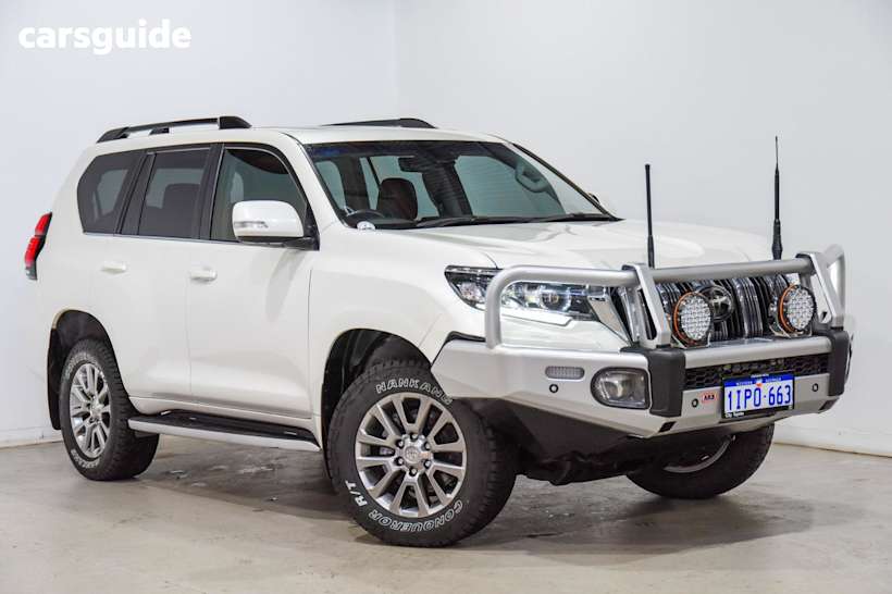 White 2020 Toyota Landcruiser Prado Wagon Kakadu