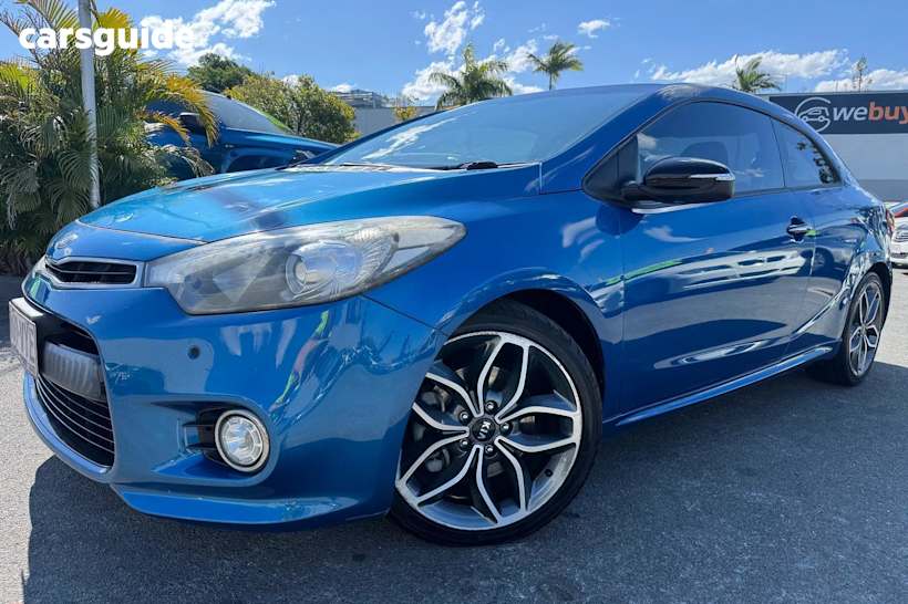 Blue 2014 Kia Cerato Coupe KOUP TURBO F