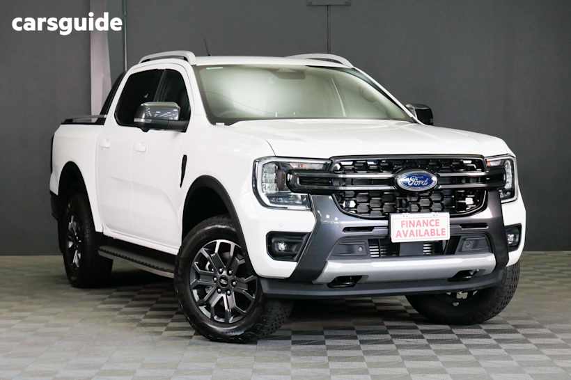 White 2024 Ford Ranger Double Cab Pick Up Wildtrak 3.0 (4X4)