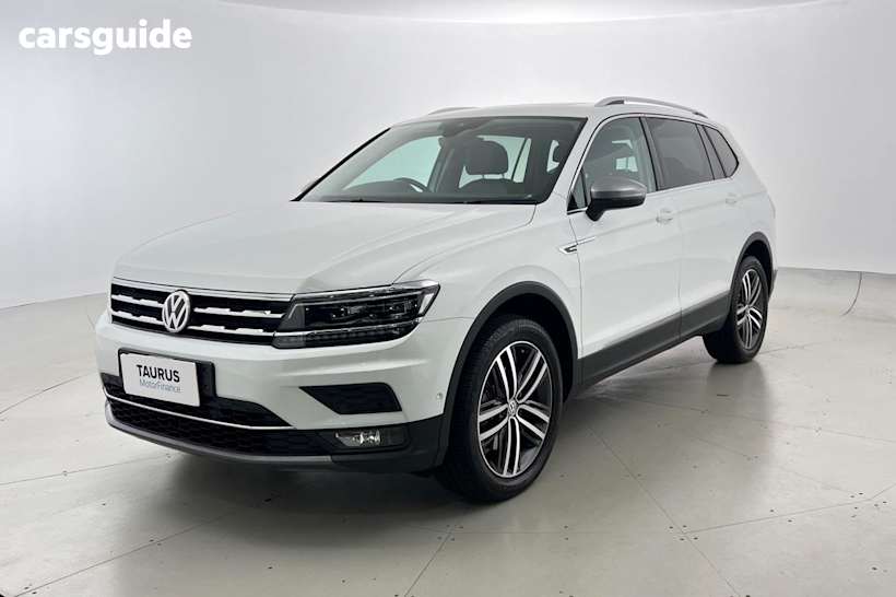 White 2021 Volkswagen Tiguan SUV 162TSI HIGHLINE ALLSPACE 4WD
