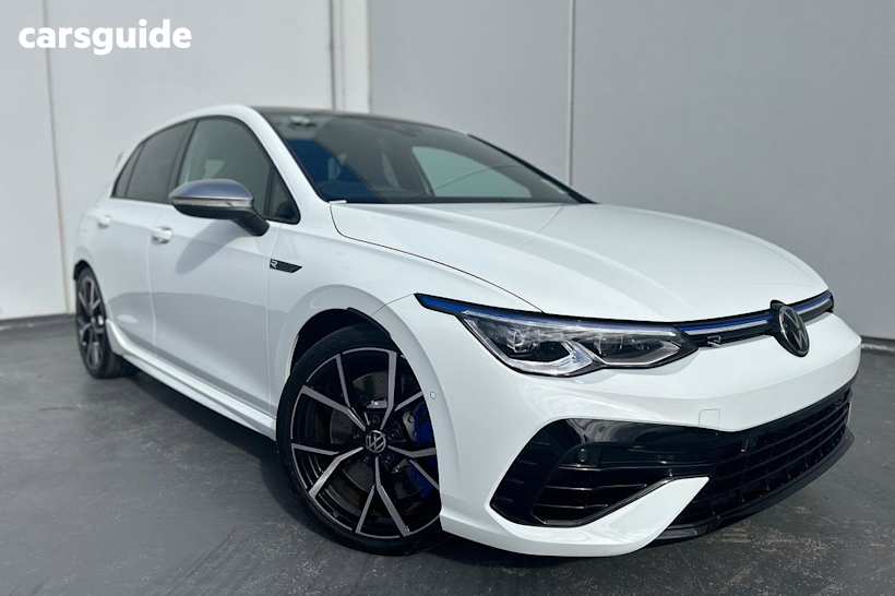 White 2024 Volkswagen Golf Hatchback R 4Motion
