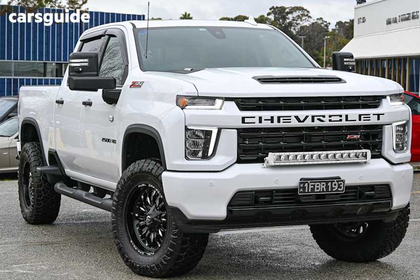White 2023 Chevrolet Silverado HD Ute Tray LTZ PREMIUM W/TECH PACK 4X4