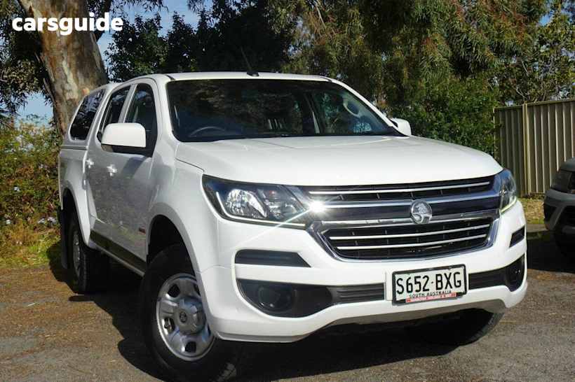 White 2017 Holden Colorado Crew Cab Pickup Ls (4X4)