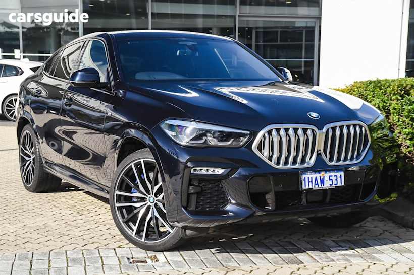 Black 2020 BMW X6 SUV XDRIVE40I M SPORT 4X4
