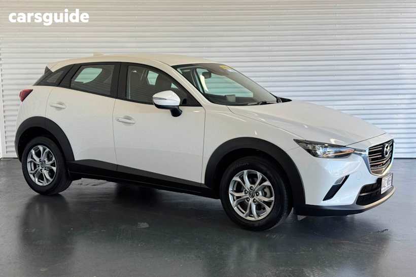 White 2023 Mazda CX-3 SUV MAXX SPORT F