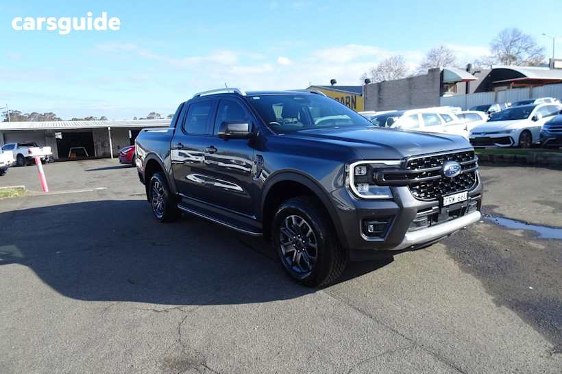 Grey 2023 Ford Ranger Double Cab Pick Up Wildtrak 3.0 (4X4)