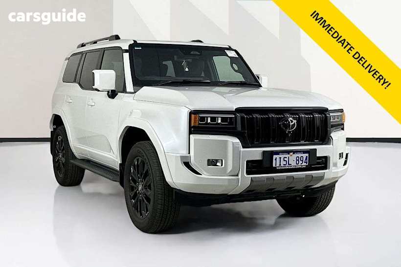 White 2024 Toyota Landcruiser Prado Wagon Kakadu