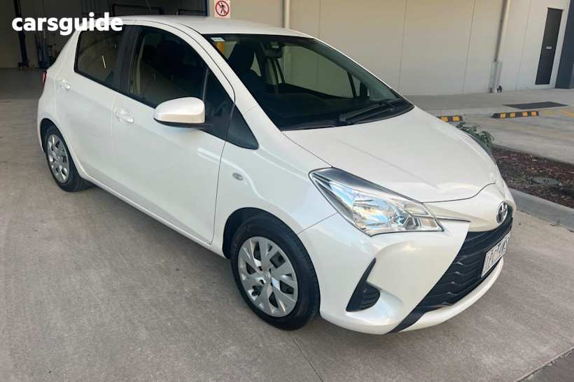 White 2019 Toyota Yaris Hatch ASCENT F