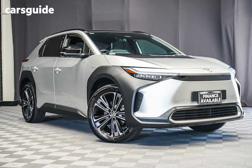 Silver 2024 Toyota BZ4X Wagon Awd - Two Tone Roof