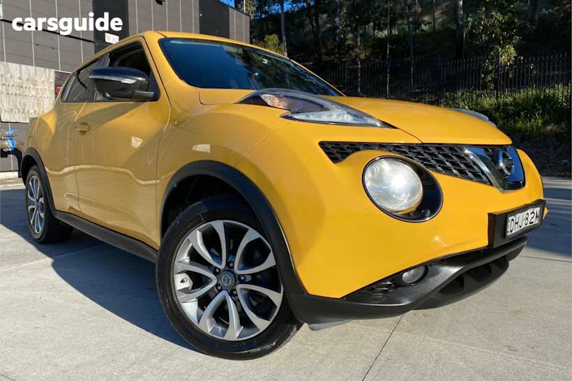 Yellow 2016 Nissan Juke Wagon Ti-S (Awd)