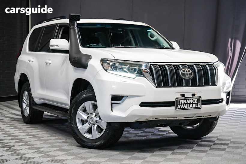 White 2019 Toyota Landcruiser Prado Wagon Gxl (4X4)