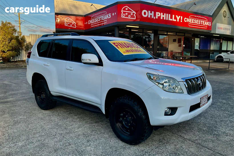 White 2010 Toyota Landcruiser Prado Wagon Gxl (4X4)