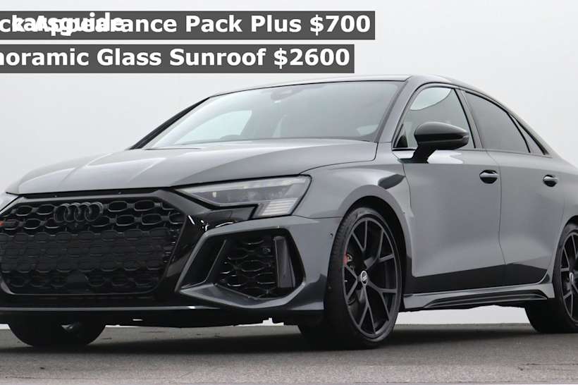 Grey 2022 Audi RS3 Sedan 2.5 Tfsi S Tronic