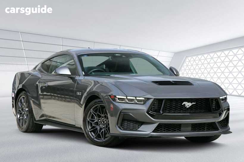 Grey 2024 Ford Mustang Coupe GT R