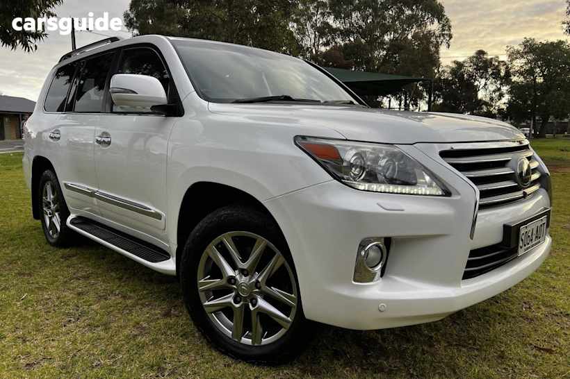 White 2012 Lexus LX570 Wagon