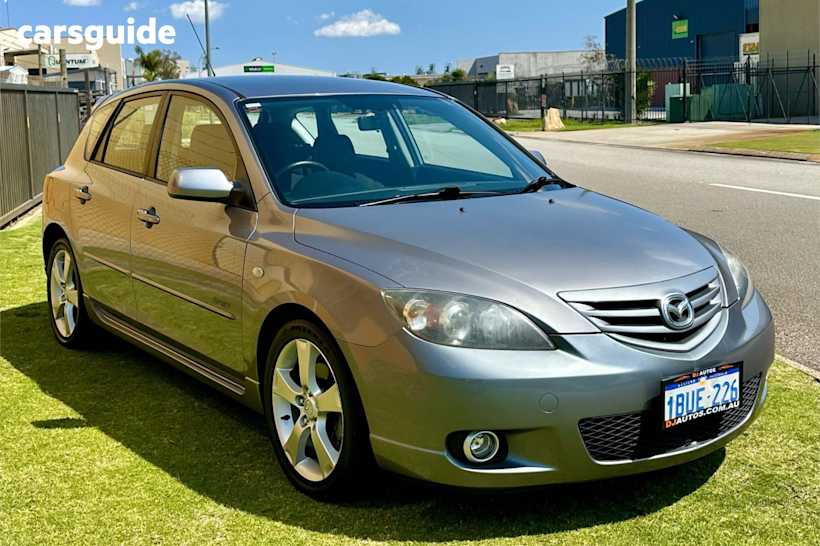 Grey 2004 Mazda 3 Hatchback Sp23