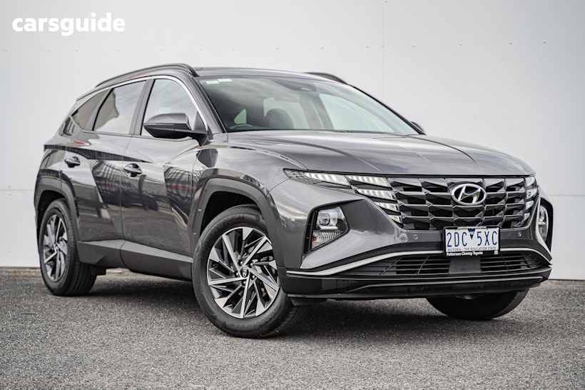 Grey 2022 Hyundai Tucson Wagon Elite (Fwd)
