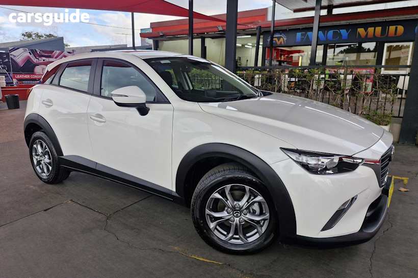 White 2024 Mazda CX-3 SUV G20 SPORT F