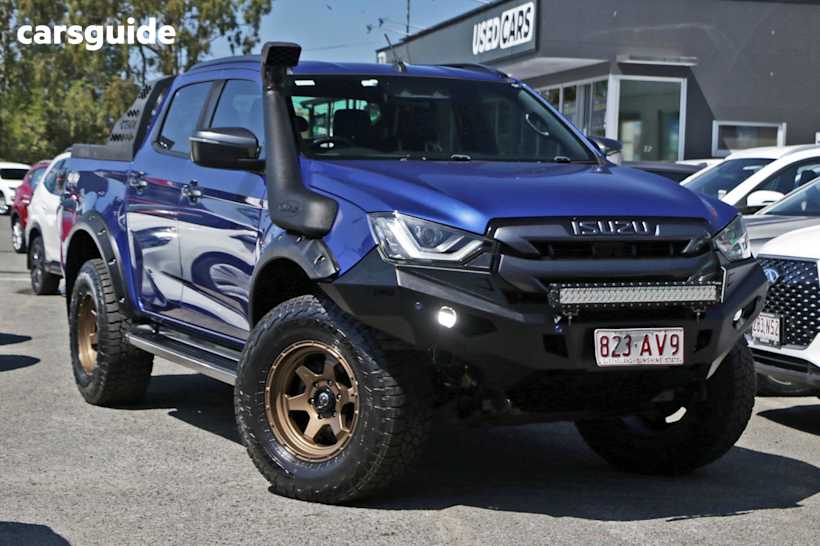 Blue 2021 Isuzu D-MAX Ute Tray X-TERRAIN 4X4