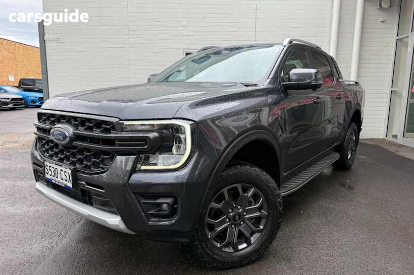 Grey 2022 Ford Ranger Double Cab Pick Up Wildtrak 3.0 (4X4)