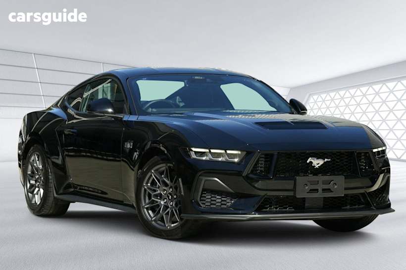 Black 2025 Ford Mustang Coupe GT R