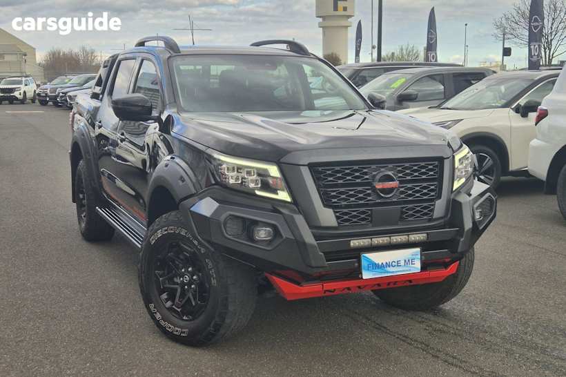 Black 2021 Nissan Navara Ute Tray PRO-4X WARRIOR 4X4