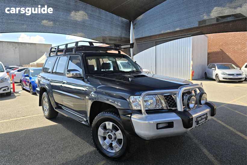 Blue 2008 Nissan Patrol Coil Cab Chassis St (4X4)