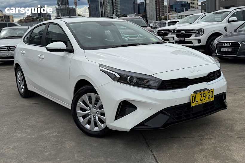 White 2024 Kia Cerato Hatch S F