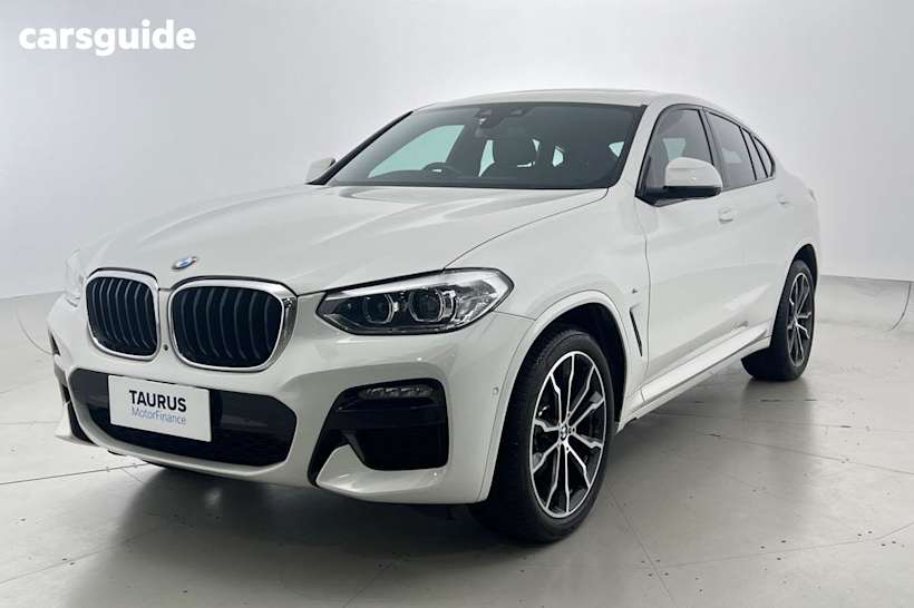 White 2021 BMW X4 SUV XDRIVE20I M SPORT 4X4