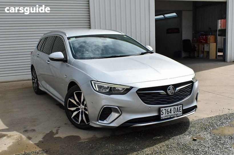 Silver 2018 Holden Commodore Sportswagon Rs