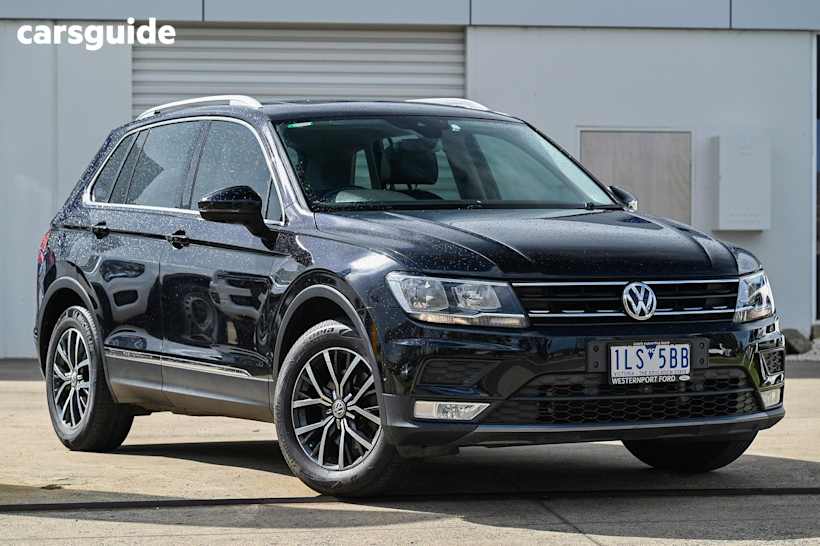 Black 2016 Volkswagen Tiguan Wagon 110 Tsi Comfortline