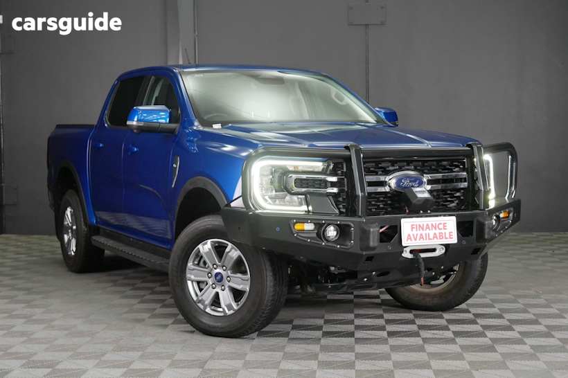 Blue 2023 Ford Ranger Double Cab Pick Up Xlt 3.0 (4X4)