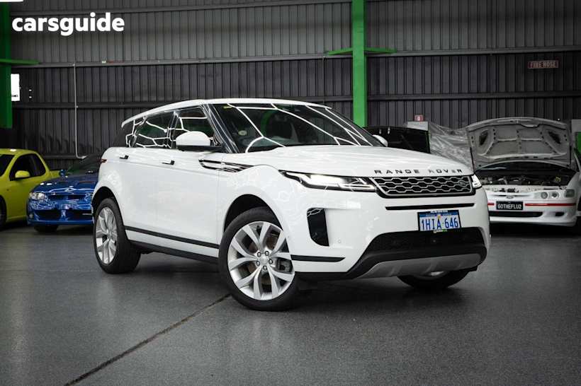 White 2019 Land Rover Range Rover Evoque SUV D180 SE 4X4
