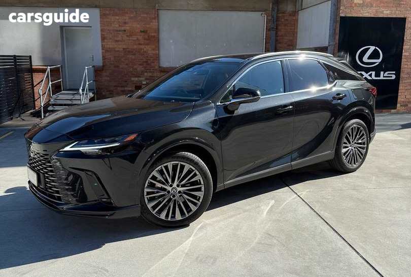Black 2024 Lexus RX SUV RX350H SPORTS LUXURY 4X4