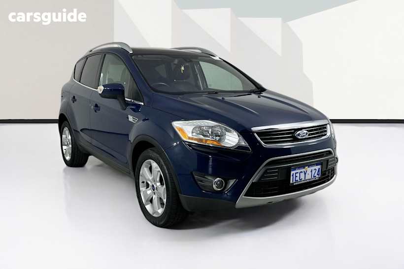 Blue 2012 Ford Kuga Wagon Titanium