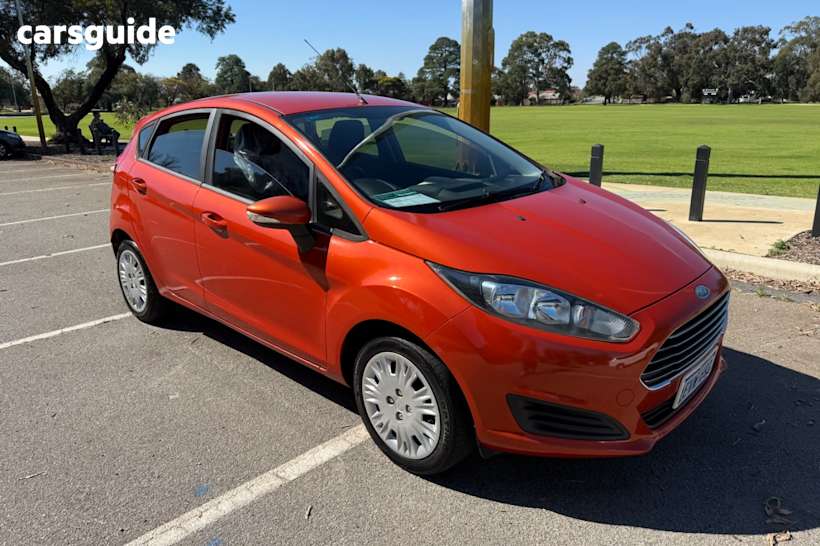 Orange 2015 Ford Fiesta Hatchback Ambiente