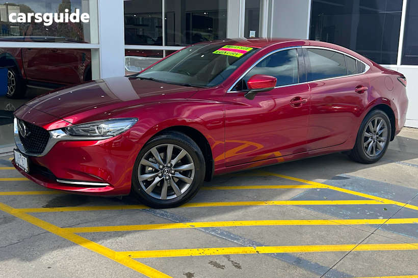 Red 2021 Mazda 6 Sedan Touring