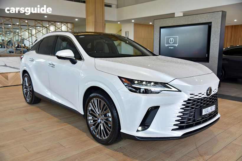 White 2024 Lexus RX SUV RX350H SPORTS LUXURY 4X4