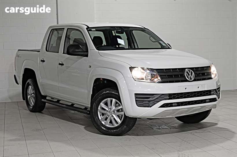 White 2019 Volkswagen Amarok Ute Tray TDI420 CORE 4X4