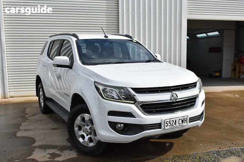 White 2018 Holden Trailblazer Wagon Lt (4X4)