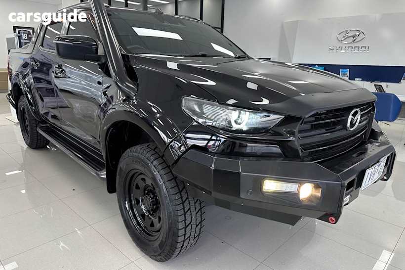 Black 2021 Mazda BT-50 Ute Tray SP 4X4
