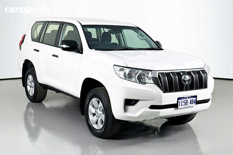 White 2023 Toyota Landcruiser Prado Wagon Gx 7 Seat
