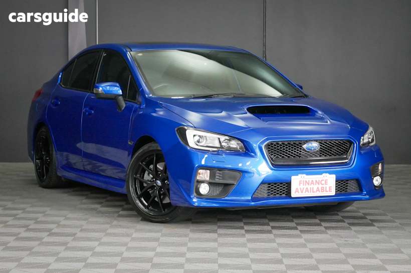 Blue 2017 Subaru WRX Sedan Premium (Awd)