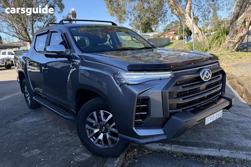 Grey 2022 LDV T60 Double Cab Utility Max Luxe (4X4)