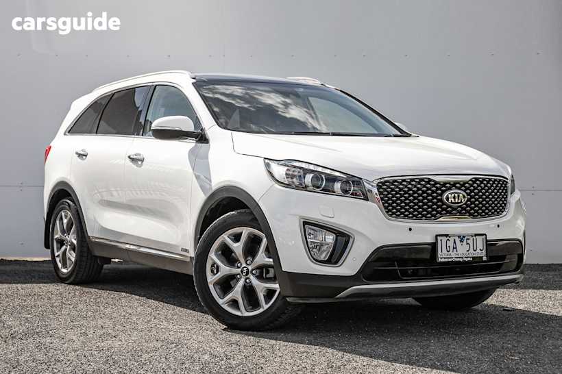 White 2015 Kia Sorento Wagon Platinum (4X4)